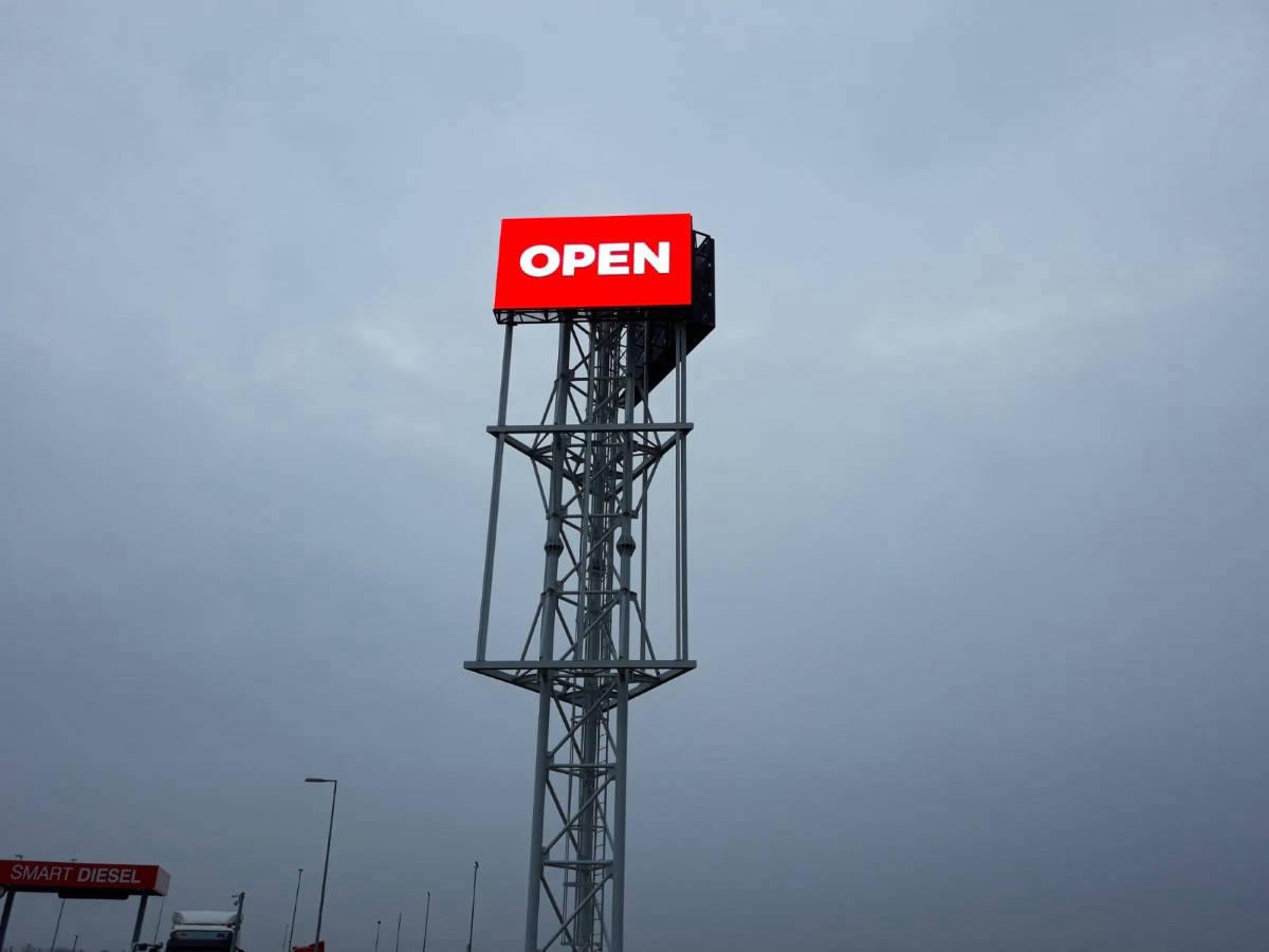 Ecran LED outdoor - panou publicitar