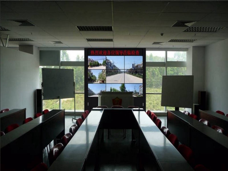 Video wall LCD instalare